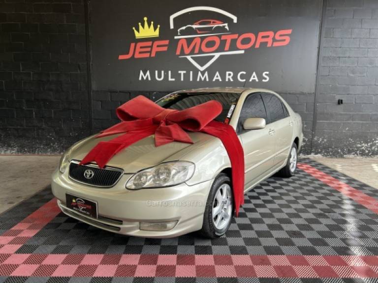 TOYOTA - COROLLA - 2003/2003 - Dourada - R$ 32.900,00